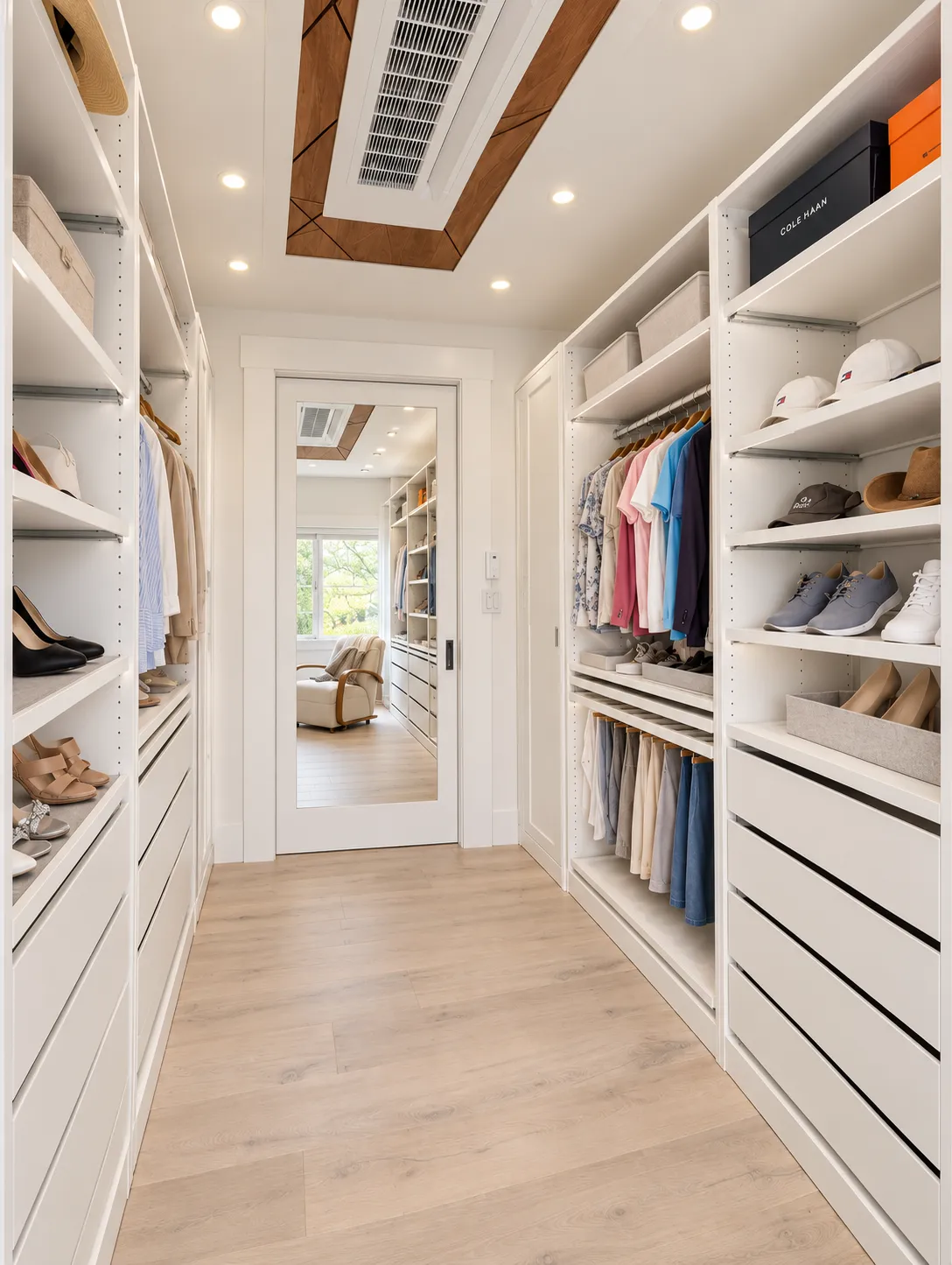 Custom closet system
